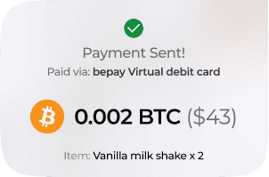 Payment sent notification